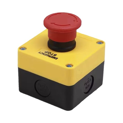          Botón de Stop Tipo Enclavado / Para Barreras Vehiculares (XBS-S-T01)